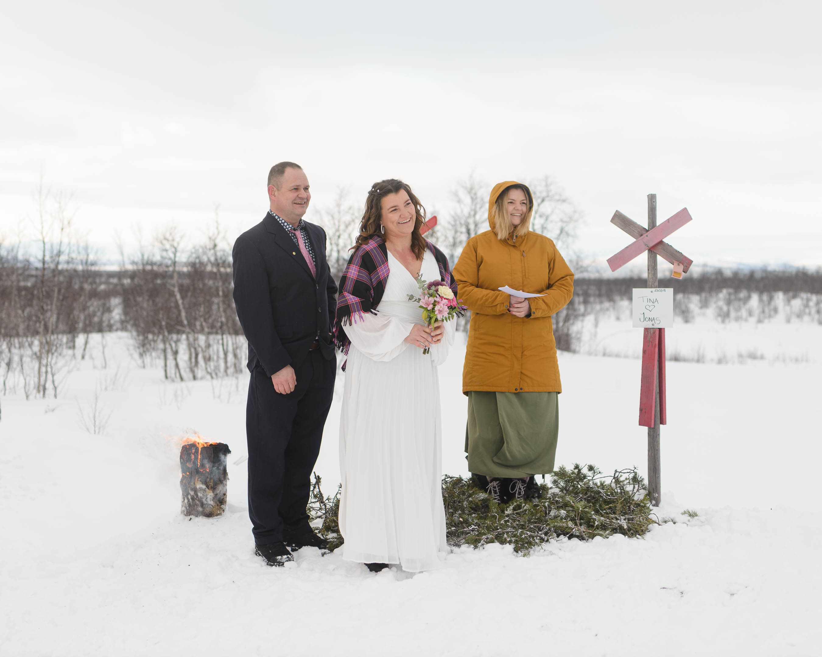Bröllop, Kiruna.