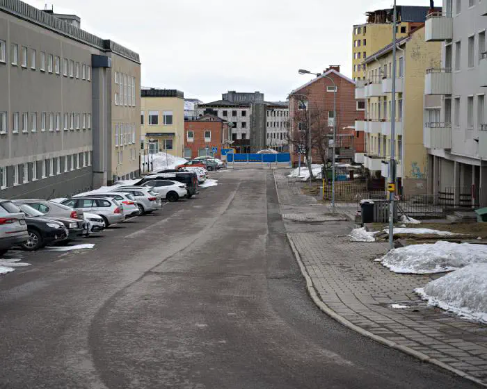 Bergmästaregatan mot Föreningsgatan