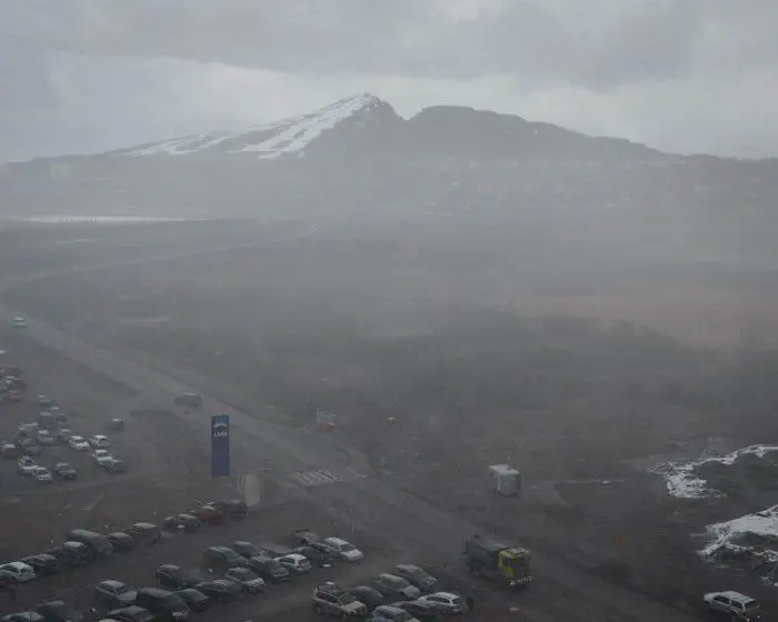 Snöstorm, 2:a maj 2019