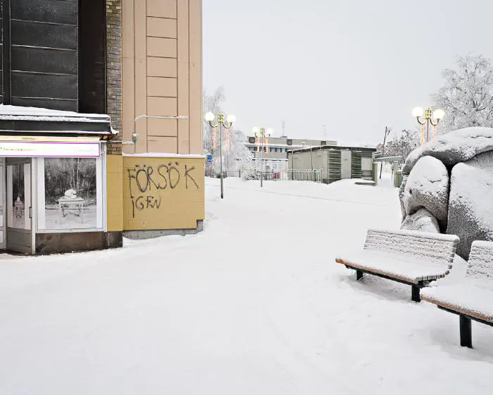 Gamla centrum, december