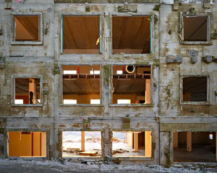 Januari, gamla centrum