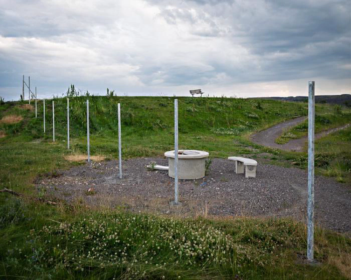 Gruvstadsparken, juli