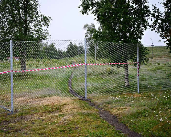 Gruvstadsparken, juli